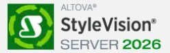 Altova® stylevision Server 2026 (лицензия на 1 год), 16 Core 55124023