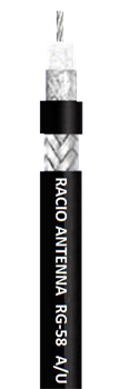 Коаксиальный кабель Racio Antenna RG-58 A/U 100м 1611048884
