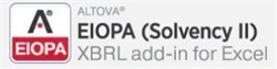 Altova® EIOPA, Solvency II 2026 Enterprise Edition XBRL Add-in for Excel (лицензия), Concurrent Users (20 пользователей) 1838012972