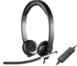 Гарнитура Logitech H650e, цвет черный 1346236883