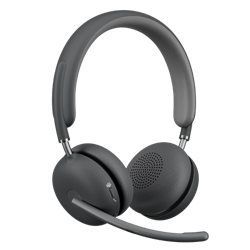 Bluetooth-гарнитура Logitech Zone Wireless 2 UC Graphite (with receiver), цвет черный 2136958799