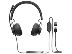 Гарнитура/ Logitech Headset Zone Wired Teams Graphite 711070302