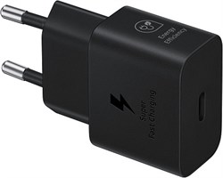 Сетевое зар./устр. Samsung 25W 3A (PD) USB Type-C черный (EP-T2510XBEGEU) 536065094