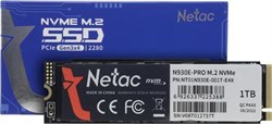 Внутренний твердотельный накопитель Netac PCIe 1TB 334210032