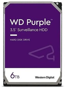 Жесткий диск Western Digital Purple 3.5 6Tb 5.4K SATA3 943190290