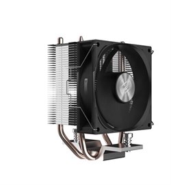 Кулер для процессора/ CPU Cooler PCCooler R200 (110W, 3-pin, 133mm, Al/Cu, 2x6mm, 1x92mm, 40.94CFM, 30dBA, 2200RPM, S: 1851/1700/1200/115X, AM5/AM4, silver, black) 1507489895