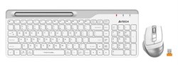 Клавиатура+мышь A4tech Клавиатура + мышь Fstyler FB2535C FB2535C ICY WHITE, цвет белый 2106274718