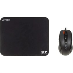Мышь A4tech 7120 X-710BK+X7-200MP, цвет черный 1977213307