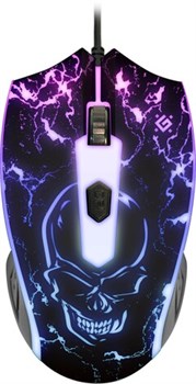 Мышь Defender Overmatch GM-069 52069, цвет черный 1791173975