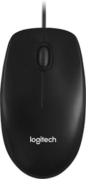 Мышь Logitech M100 910-006765, цвет черный 118819632