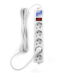 Сетевой фильтр Powercube SPG-B-15-WHITE 5м (5 розеток) 355975909
