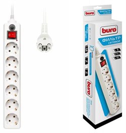 Сетевой фильтр Buro 600SH-3-W 676942626
