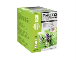 Бумага белый Cactus 10x15/200г/м2/500л./белый глянцевое, CS-GA6200500 1896911373