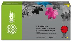 Картридж желтый Cactus CS-PFI320Y 1714367501