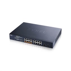 Коммутатор Zyxel NebulaFlex XMG1915-18EP XMG1915-18EP-EU0101F 16x2.5Гбит/с 2SFP+ 8PoE 8PoE+ 8PoE++ 180W управляемый 1972205164
