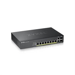 ZYXEL NebulaFlex Pro GS2220-10HP Hybrid L2 PoE+ Switch, 19 "rack, 8xGE PoE+, 2xCombo (SFP / RJ-45), 180W PoE Budget, Standalone / Cloud Management 1548239268