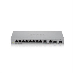 Коммутатор/ Switch Zyxel XGS1010-12, 8xGE, 2x1/2.5GE, 2xSFP+, desktop, silent 381748274