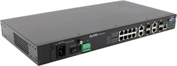 ZyXEL MGS-3712 12-port Managed Layer 2+ Metro Gigabit Switch with 4 of 12 RJ-45 connectors shared with SFP slots 777691017