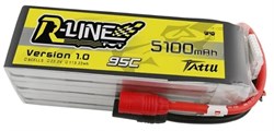 Аккумулятор Tattu R-Line 5100мАч 6S 95C LiPo (AS150) 39388535