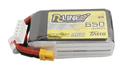Аккумулятор Tattu R-Line V1.0 650мАч 4S 95C LiPo (XT30) 629198525