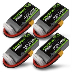 Аккумуляторы OVONIC 450мАч 4S 80C LiPo (XT30) (4 шт.) 632002228