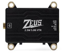 Видеопередатчик HGLRC Zeus 5,8 ГГц 2,5 Вт VTX 1522220066