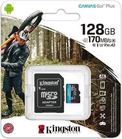 Карта памяти Kingston Canvas Go! Plus microSDXC 128 ГБ 881711422