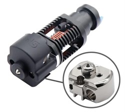 Хотэнд Haldis (HS) Red Lizard K1 V6 Black Черный (Медный нагревательный блок) 696194233