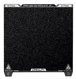 Матовая магнитная PEI пластина для Creality K1 Max B Plate (315х310 мм) 134038936