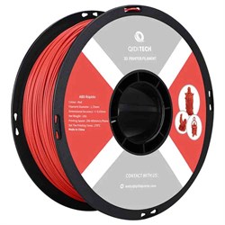 ABS Rapido пластик Qidi Tech Red Красный 1,75 мм (1 кг) 918362664