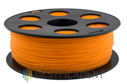 PLA пластик Bestfilament оранжевый 1,75 мм (1кг) 526282401