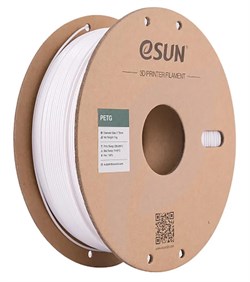 PETG пластик ESUN White Белый 1,75 мм (1кг) 1853350756