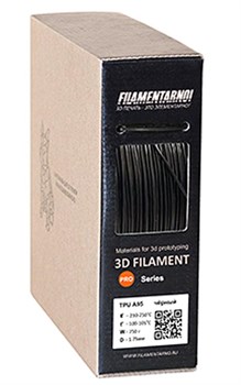 TPU A93 пластик Filamentarno черный 1,75 мм (750 гр) 200515441