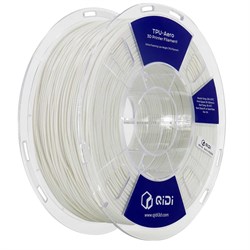 TPU Aero пластик Qidi Tech White Белый 1,75 мм (1 кг) 704335134