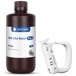 Фотополимерная смола Anycubic ABS-Like Resin Pro2 White Белая (1кг) 1611410042