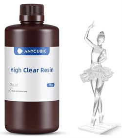 Фотополимерная смола Anycubic High Clear Resin (1кг) 1908795630