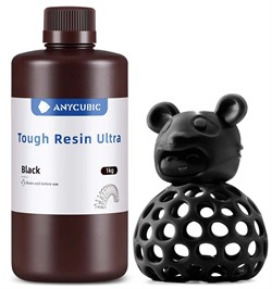Фотополимерная смола Anycubic Tough Resine Ultra Black Черный (1 кг) 1338863835
