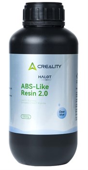 Фотополимер Creality Halot ABS-Like 2.0 Clear Blue Прозрачный синий (1кг) 243117218