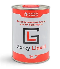 Фотополимерная смола Gorky Liquid Dental Castable Синяя (1кг) 857762035
