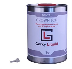 Фотополимерная смола Gorky Liquid Dental Crown LCD / DLP (A1-A2) 1940702028