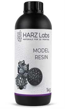 Фотополимерная смола HARZ Labs Model Black Черный (1 кг) 2052826441