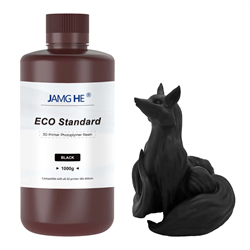 Фотополимерная смола JAMG HE Eco Standard Resin Black Черная (1 кг) 620357189