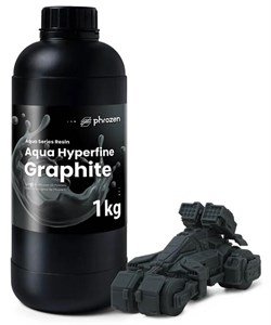 Фотополимерная смола Phrozen Aqua Hyperfine Graphite, графитовая (1 кг) 891492564