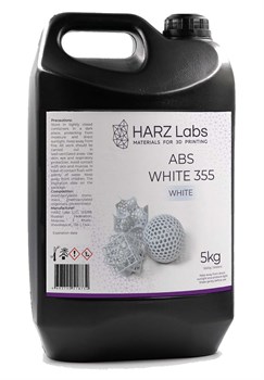 Фотополимерная смола HARZ Labs ABS White 355 nm (5 кг) 274110431