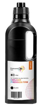 Фотополимерная смола PhotoCentric 3D Daylight Precision Firm Resin Black Черный (1кг) 27012343
