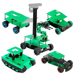 Шасси робота-автомобиля Yahboom из алюминиевого сплава ROS (4WD, Pendulum Suspension) 1802094093