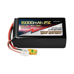Аккумулятор VANT Battery LiPo 22.2V 16000mAh 1134525340