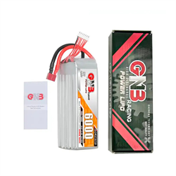 Аккумулятор GNB 6000 mAh 6S 70С XT60 для FPV дрона 362525564