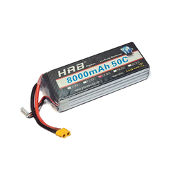 Батарея HRB RC 8000 mAh 4S 50C XT60 5464753