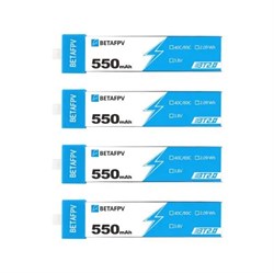 Аккумуляторы BETAFPV 550мАч 1S 40C LiHV (4 шт) 980525936